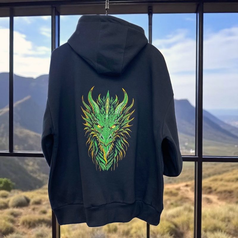 ZIBU Dragon Hoodie – Out of Africa Collection