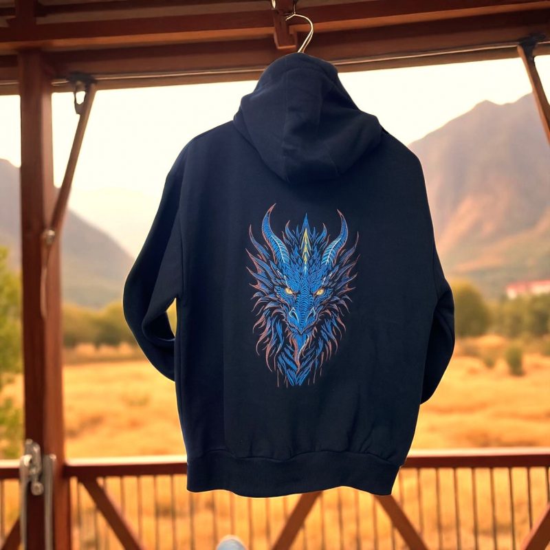 ZIBU Dragon Hoodie – Out of Africa Collection